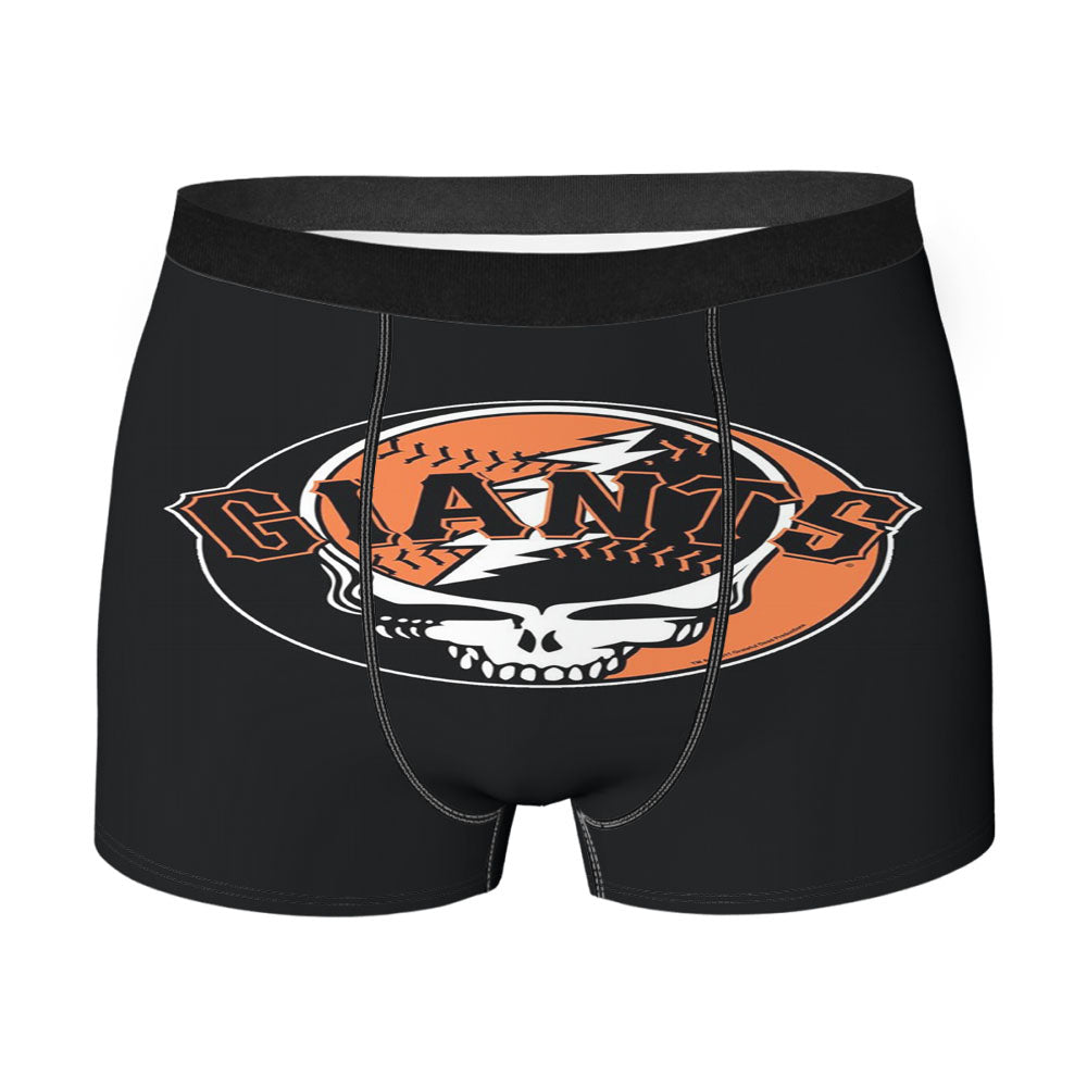 Giants Skull Men'S Boxer Briefs