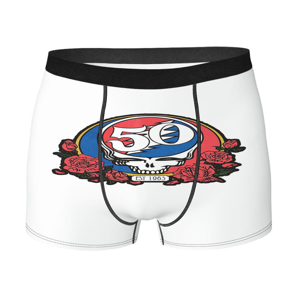 Grateful Dead Chicago Cubs Men'S Boxer Briefs