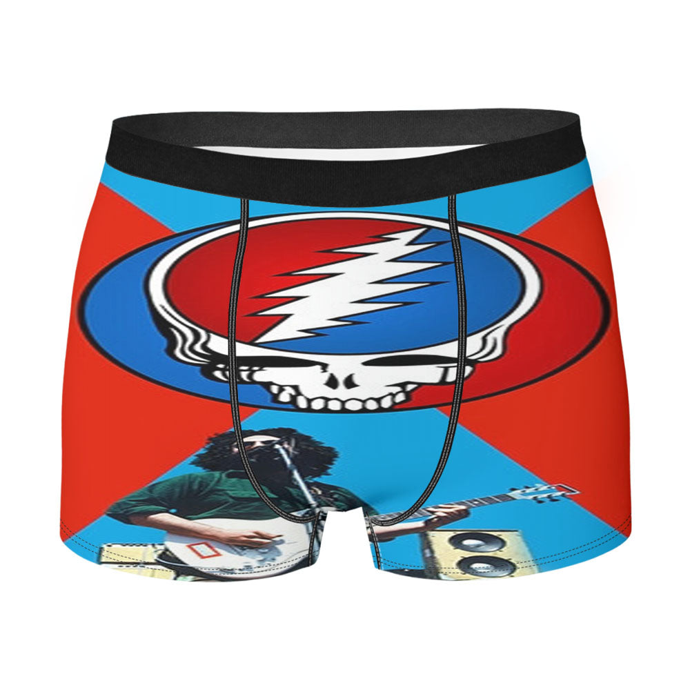 Grateful Dead Jerry Garcia Guitar Men'S Boxer Briefs