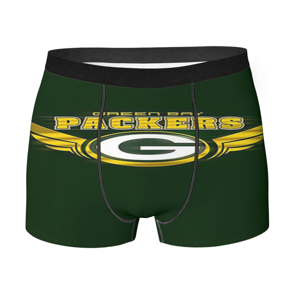 Green Bay Pakcers Logo Men'S Boxer Briefs