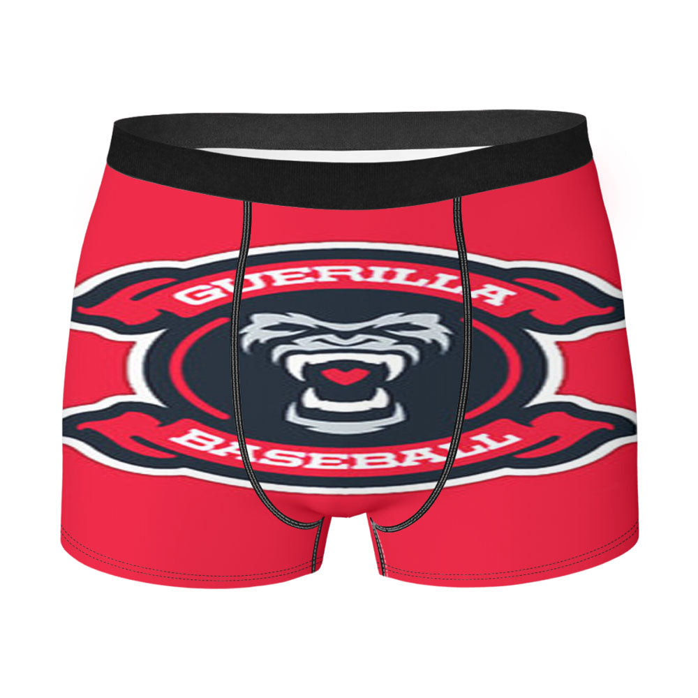 Guerilla Baseball Team Logos Red Men'S Boxer Briefs
