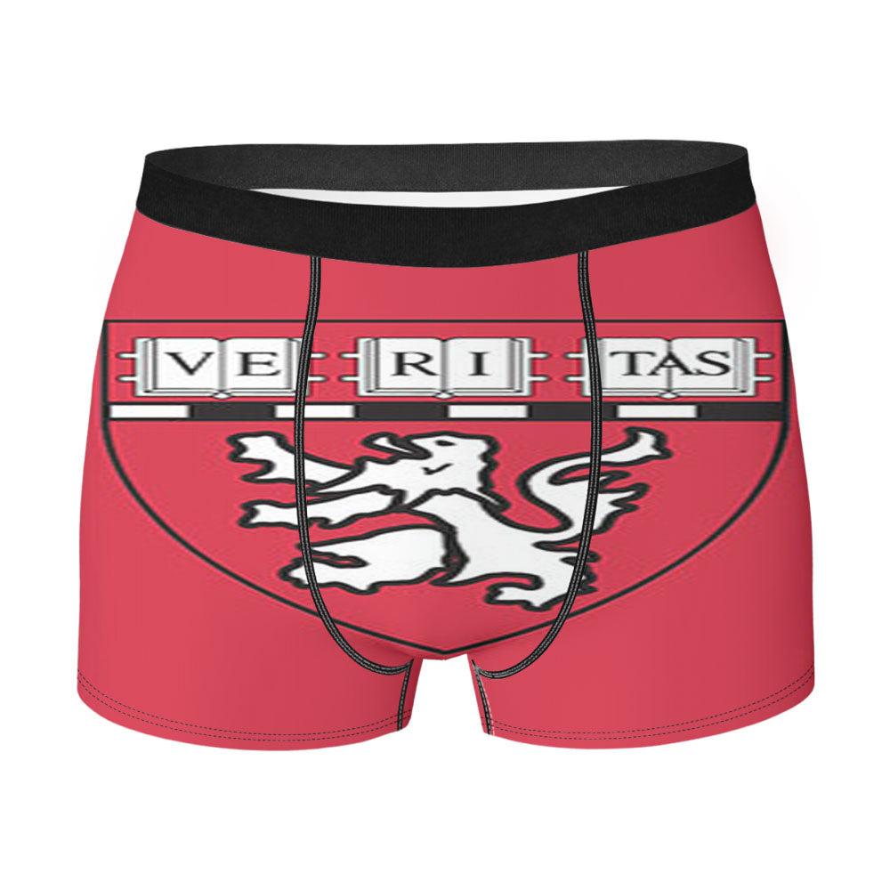 Harvard Med Logo Red Men'S Boxer Briefs