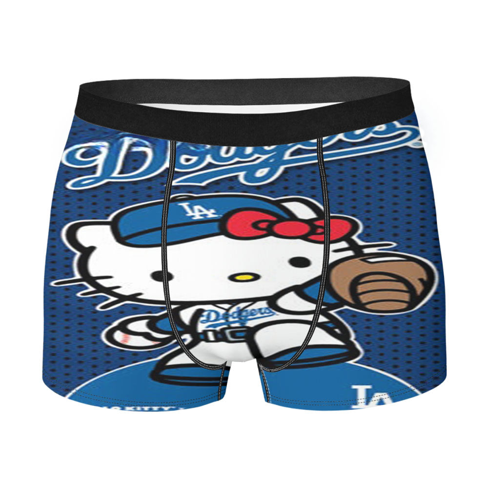 Hello Kitty La Dodgers Men'S Boxer Briefs