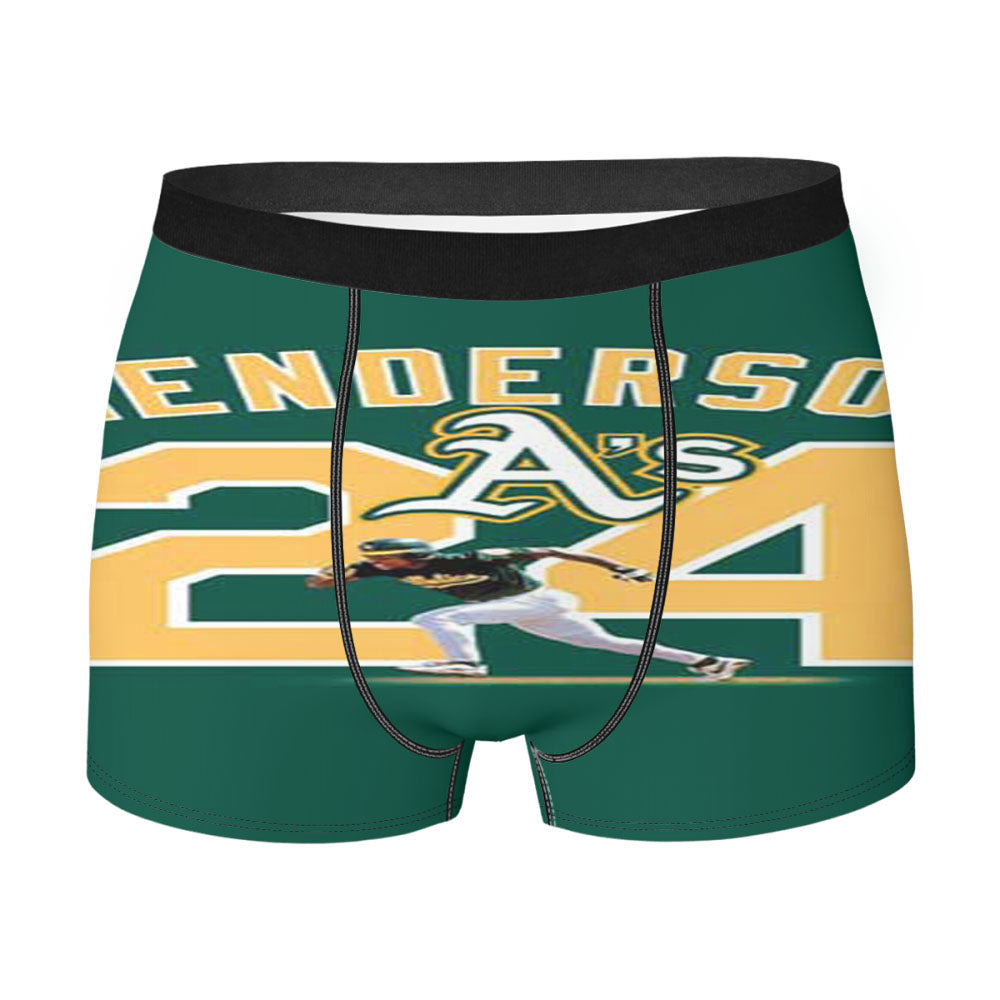 Henderson Oakland Athletics Men'S Boxer Briefs