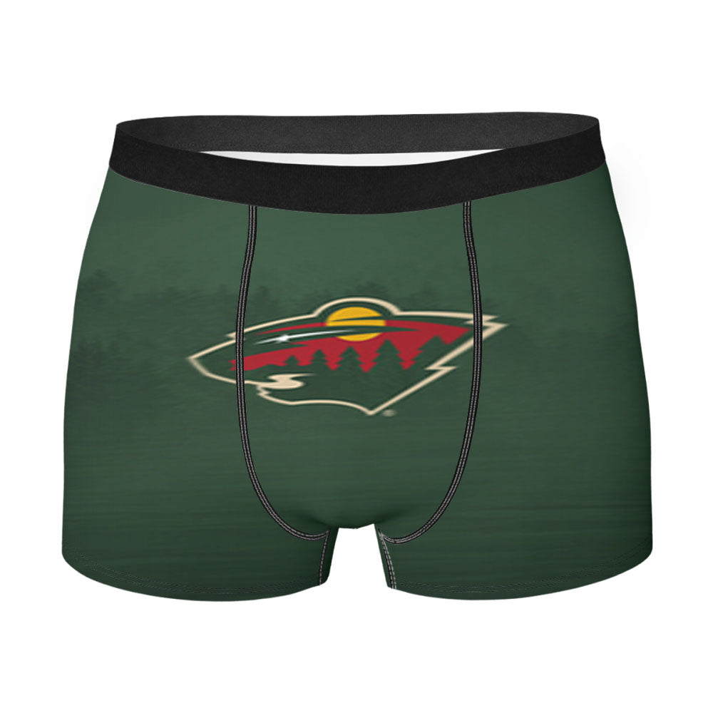 Hockey Nhl Logo Men'S Boxer Briefs