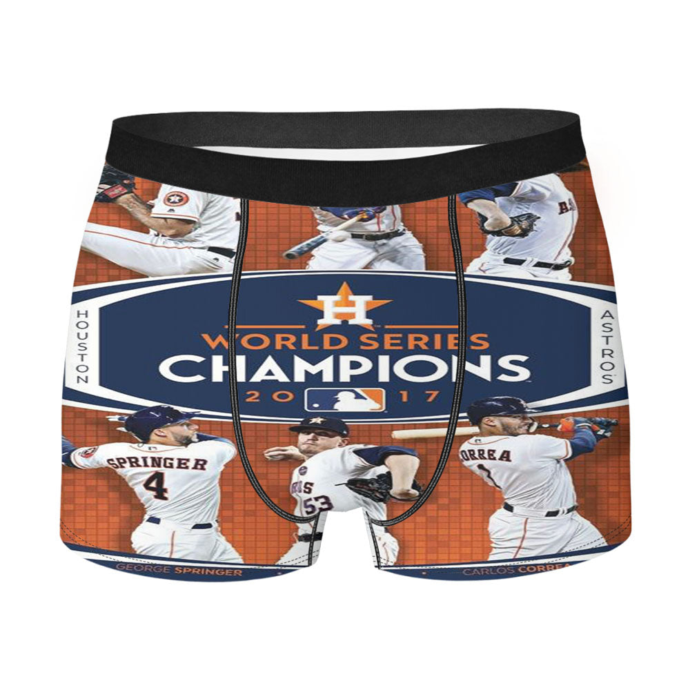 Houston Astros 2017 World Series Champions Men'S Boxer Briefs