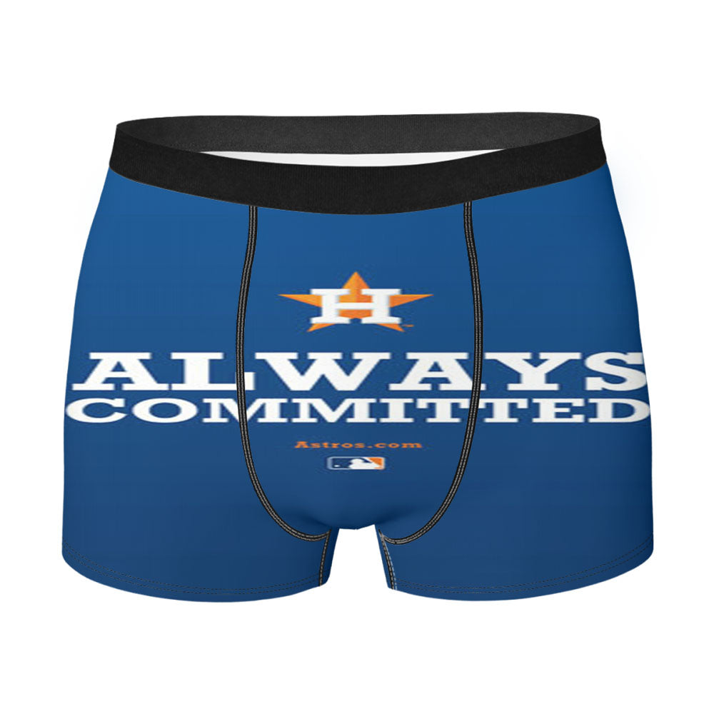 Houston Astros Always Committed Men'S Boxer Briefs