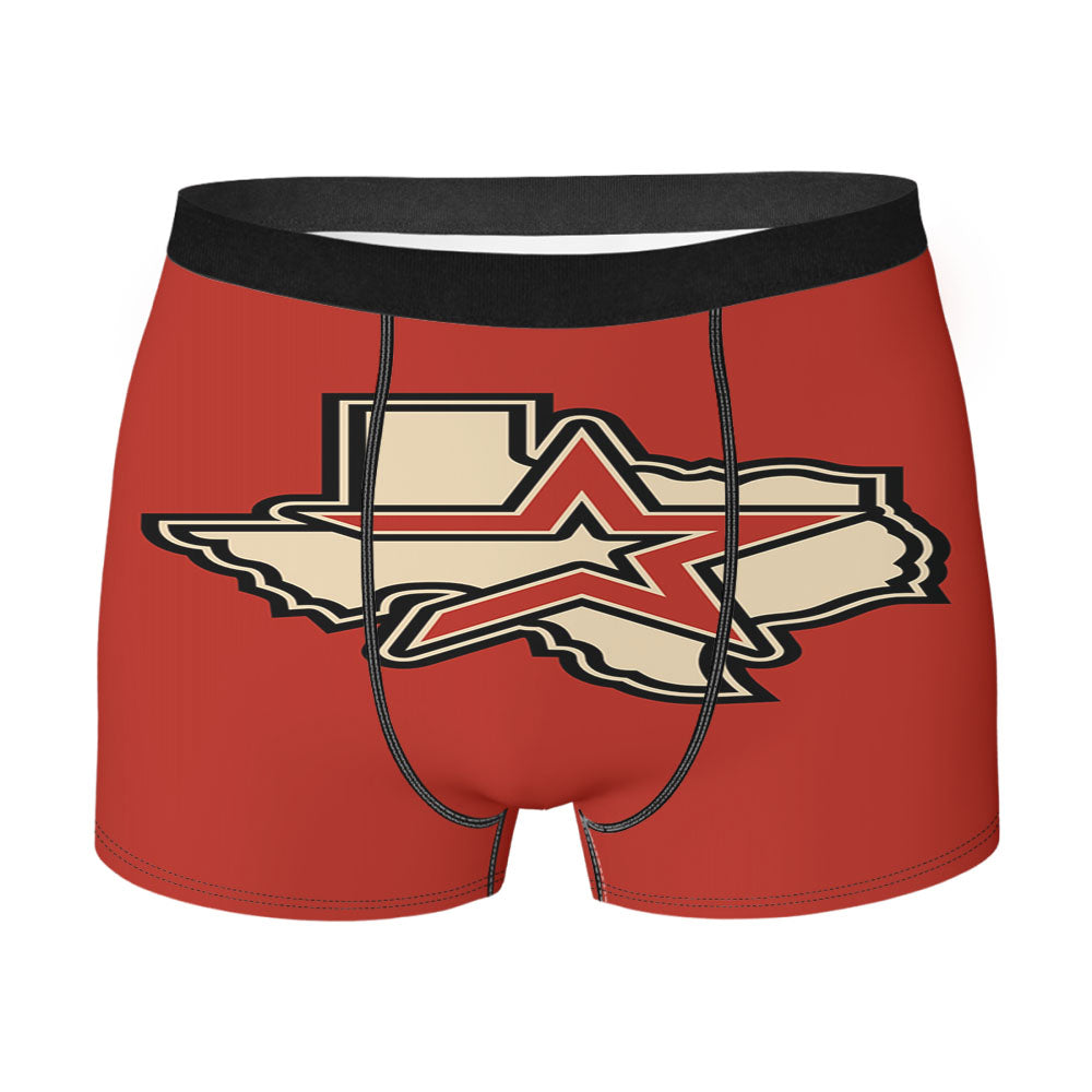 Houston Astros Baseball Logo Men'S Boxer Briefs