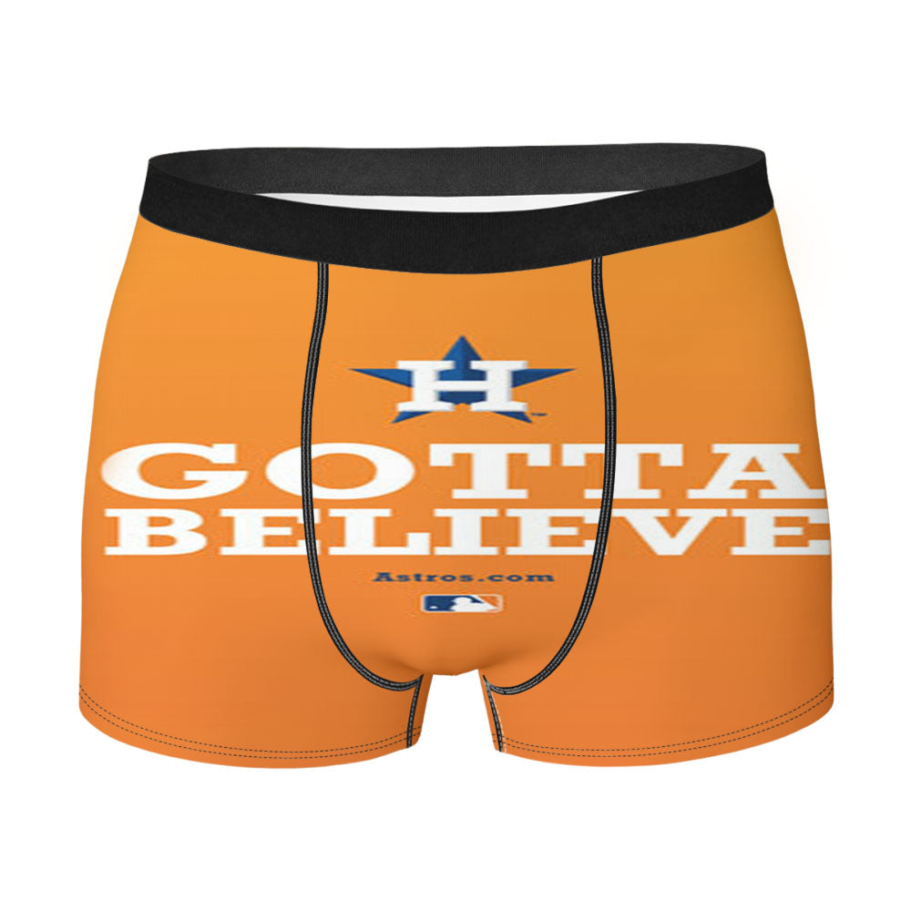 Houston Astros Gotta Believe Men'S Boxer Briefs