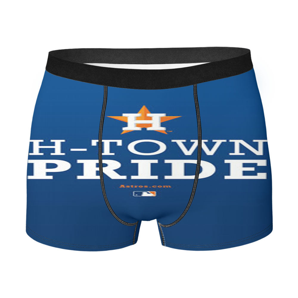 Houston Astros H Town Pride Men'S Boxer Briefs