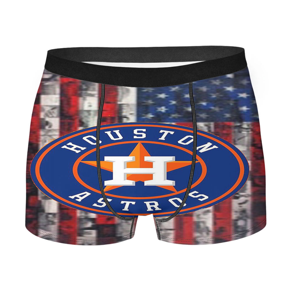 Houston Astros Logo 4 Men'S Boxer Briefs