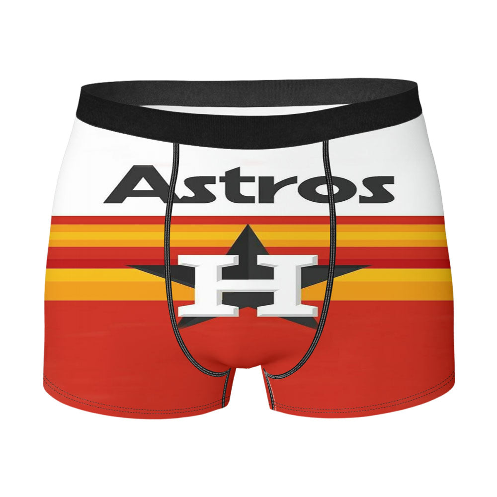 Houston Astros Mlb 2 Men'S Boxer Briefs