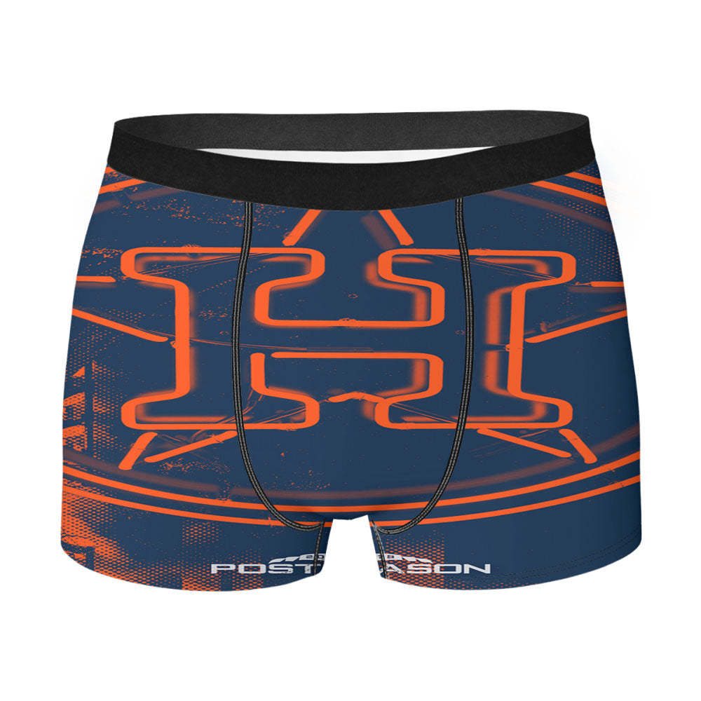 Houston Astros Mlb Wallpaper Men'S Boxer Briefs