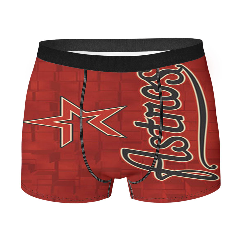 Houston Astros Texture Men'S Boxer Briefs