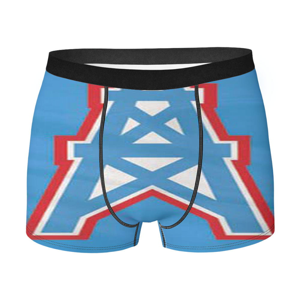 Houston Oilers Jersey Logo Men'S Boxer Briefs