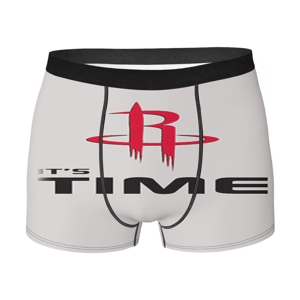 Houston Rockets Its Time Men'S Boxer Briefs