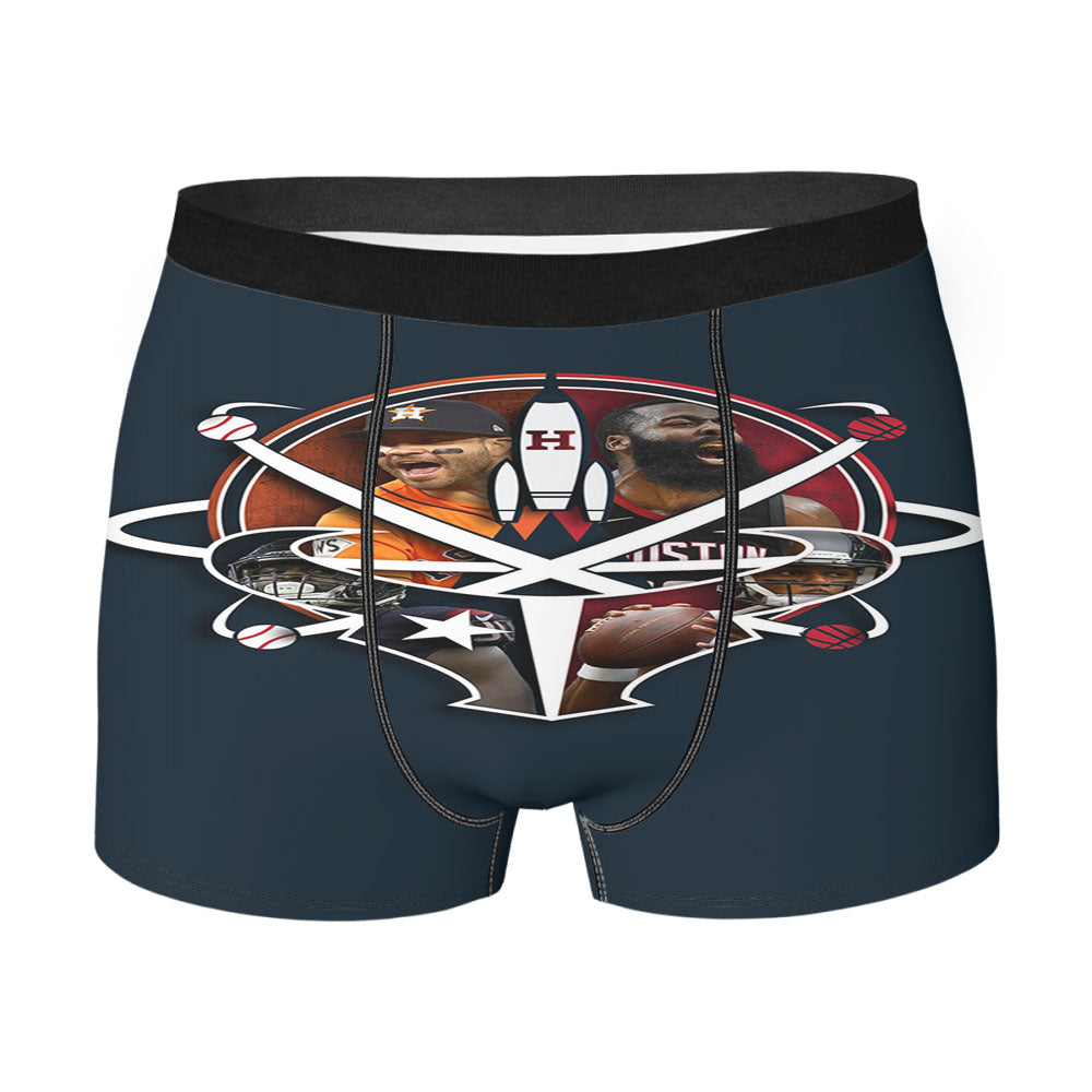 Houston Texans Fa Men'S Boxer Briefs