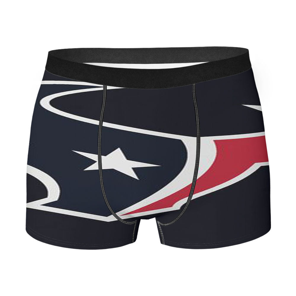 Houston Texans Nfl Logo Men'S Boxer Briefs