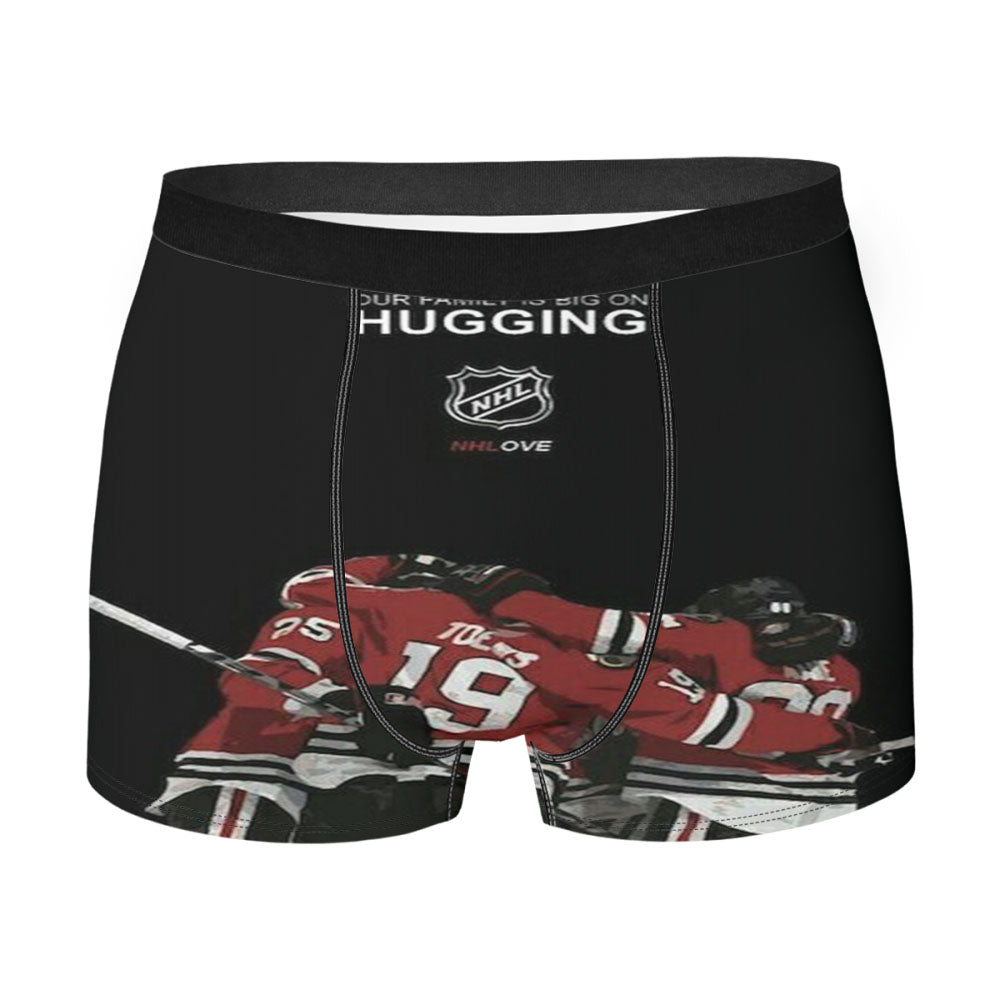 Hugging Nhl Hockey Men'S Boxer Briefs