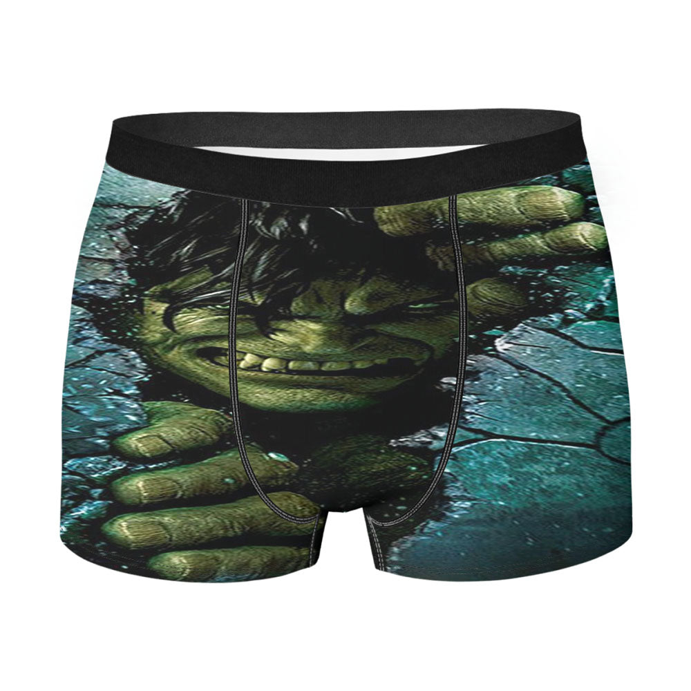 Hulk Broken Building Wall Men'S Boxer Briefs