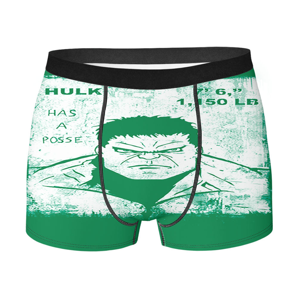 Hulk Has A Posse Men'S Boxer Briefs