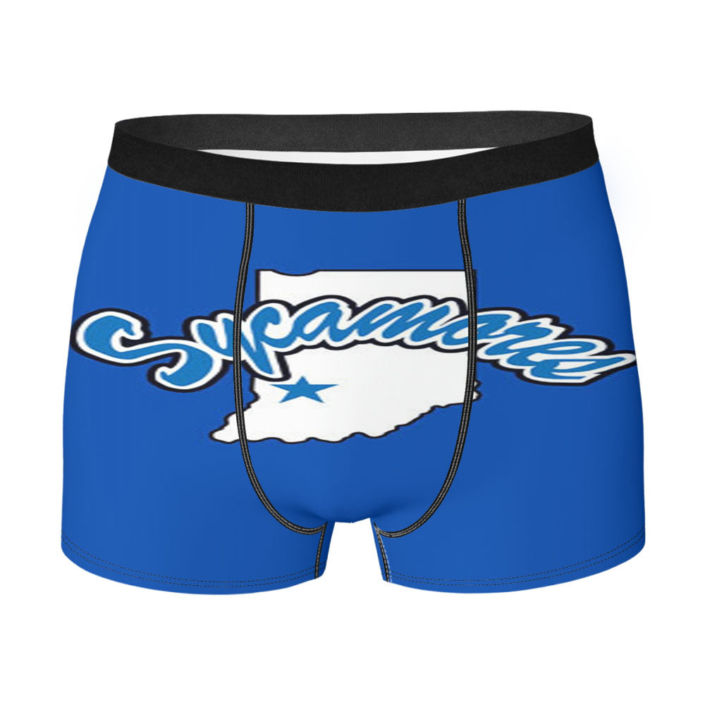 Indiana State University Logo Men'S Boxer Briefs