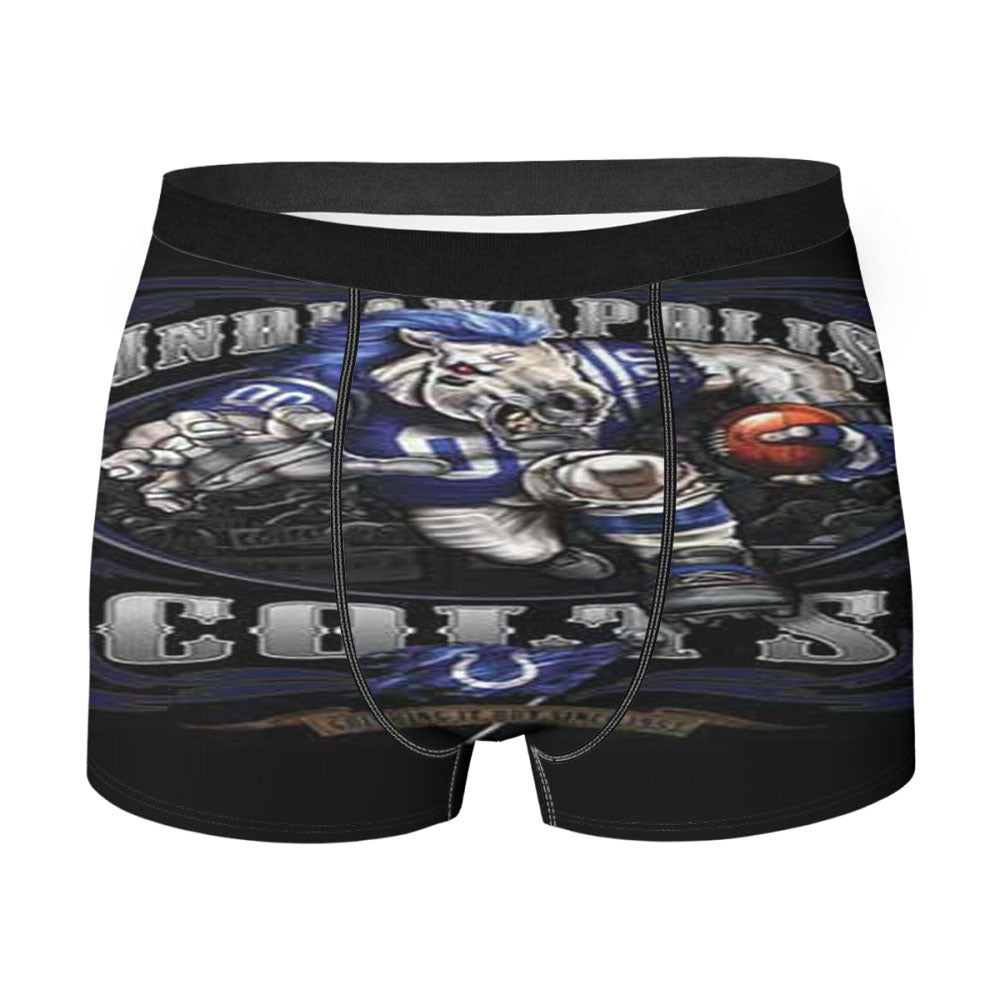 Indy Colts Angry Men'S Boxer Briefs