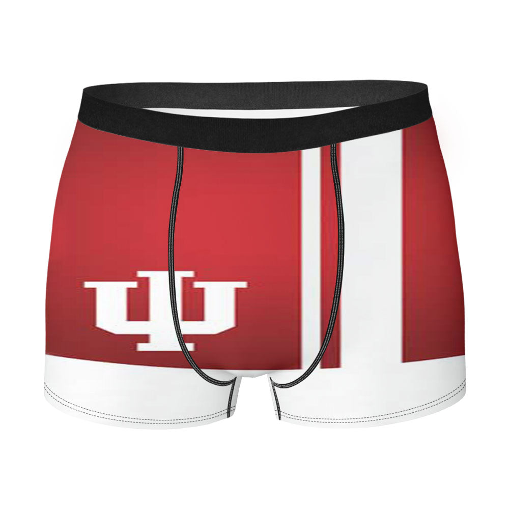 Indy Hoosiers Red Circle Men'S Boxer Briefs