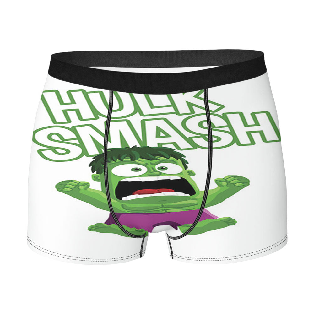 Inside Out Hulk Smash Men'S Boxer Briefs