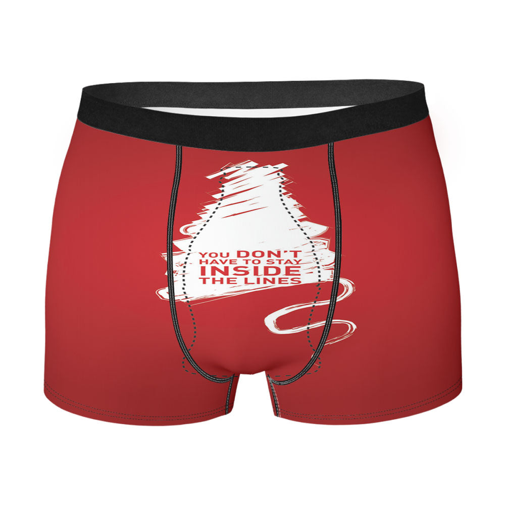 Inside The Lines Coca Cola Men'S Boxer Briefs