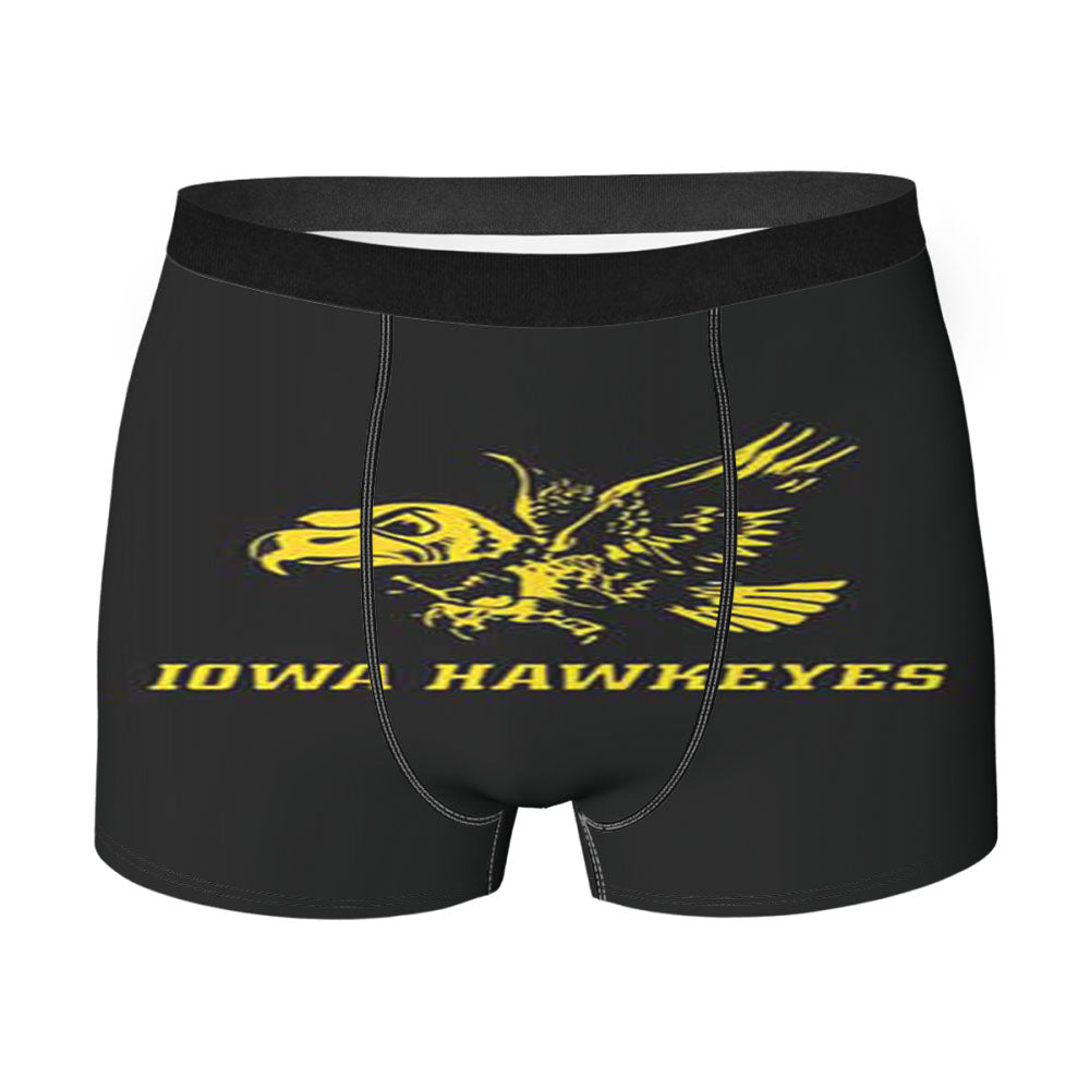 Iowa Hawkeyes Bird Logo Men'S Boxer Briefs