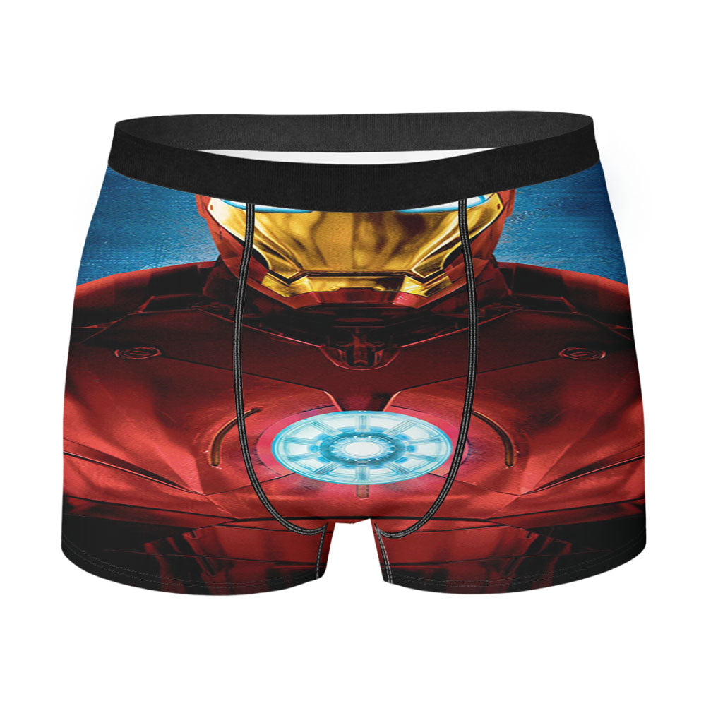 Iron Man Custom Men'S Boxer Briefs
