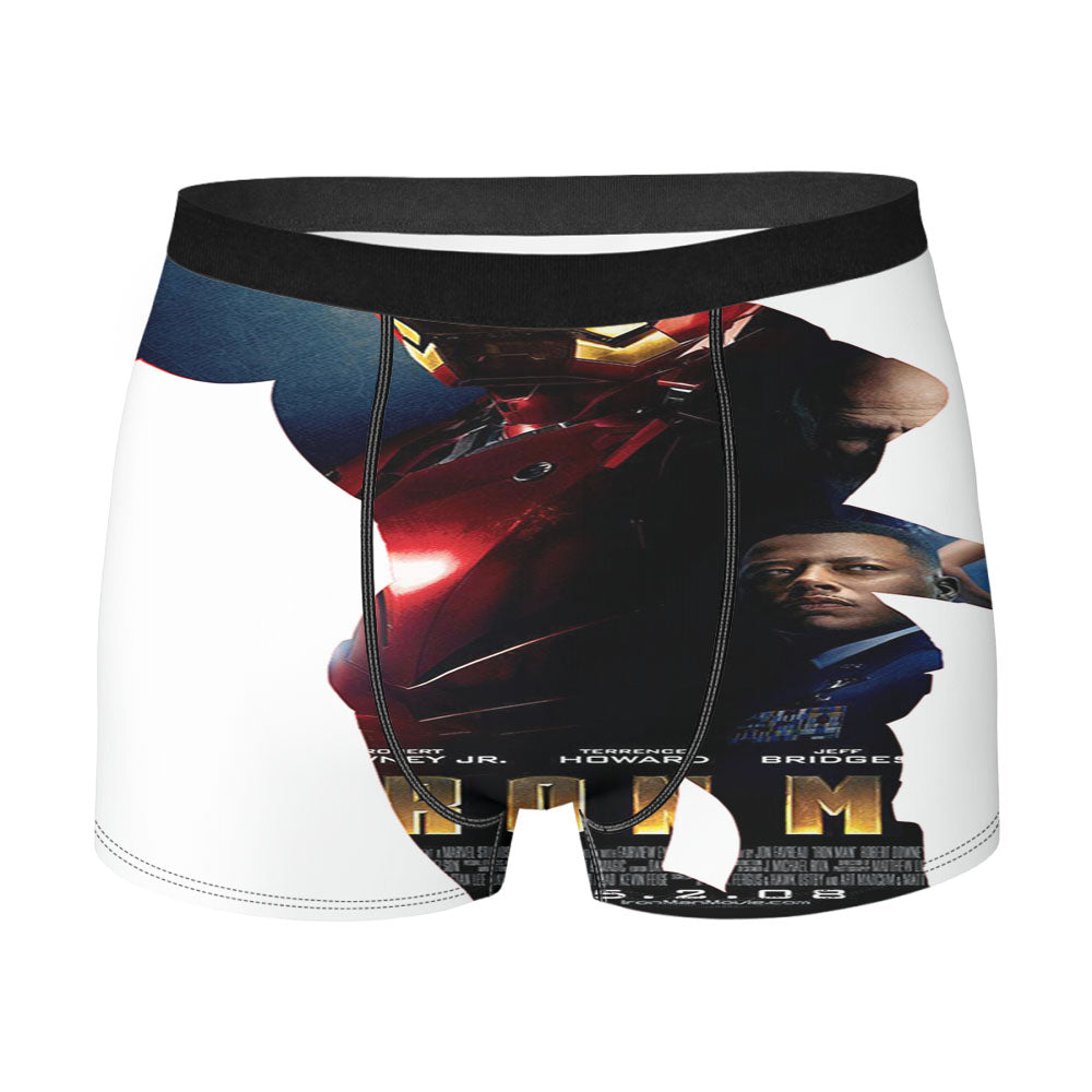 Iron Man Poster Men'S Boxer Briefs
