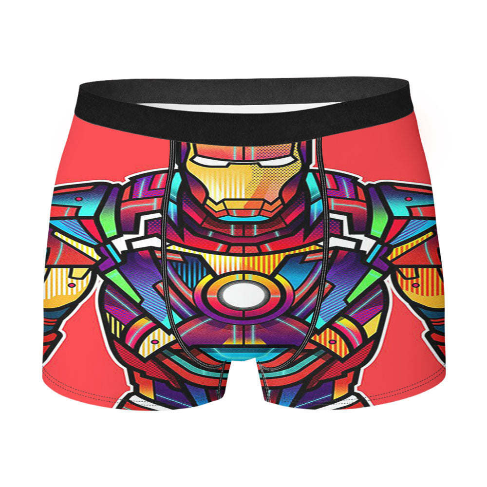 Iron Man Wpap Men'S Boxer Briefs