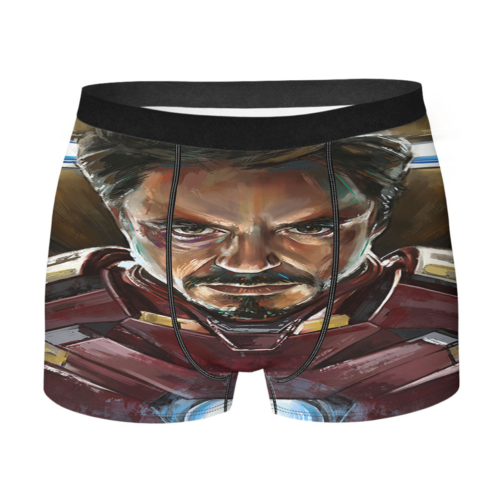 Ironman Illustration Men'S Boxer Briefs
