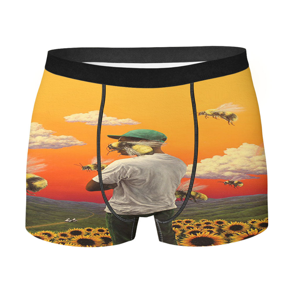 J Cole Bee Garden Sunset Men'S Boxer Briefs