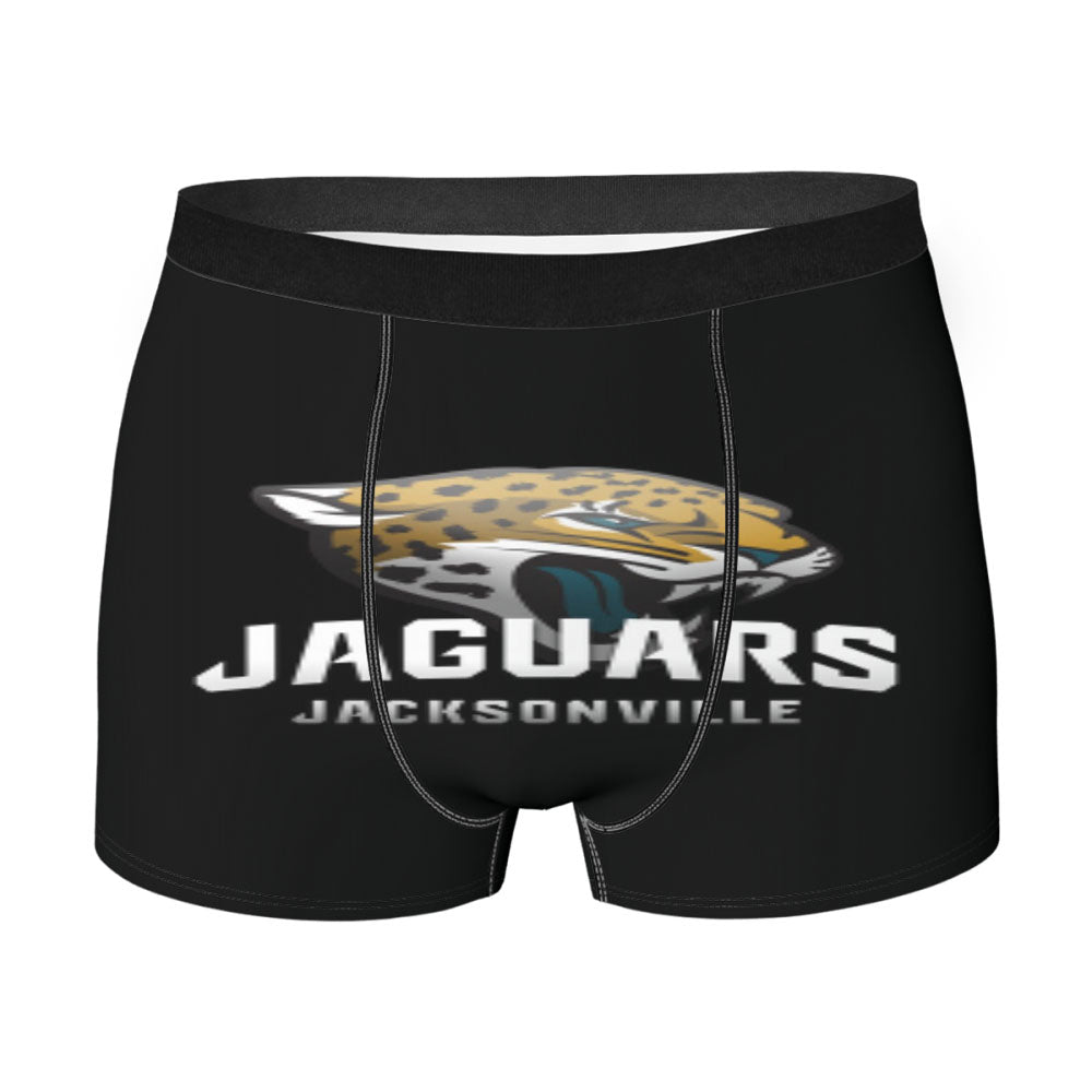 Jacksonville Jaguars Nfl Logo Men'S Boxer Briefs