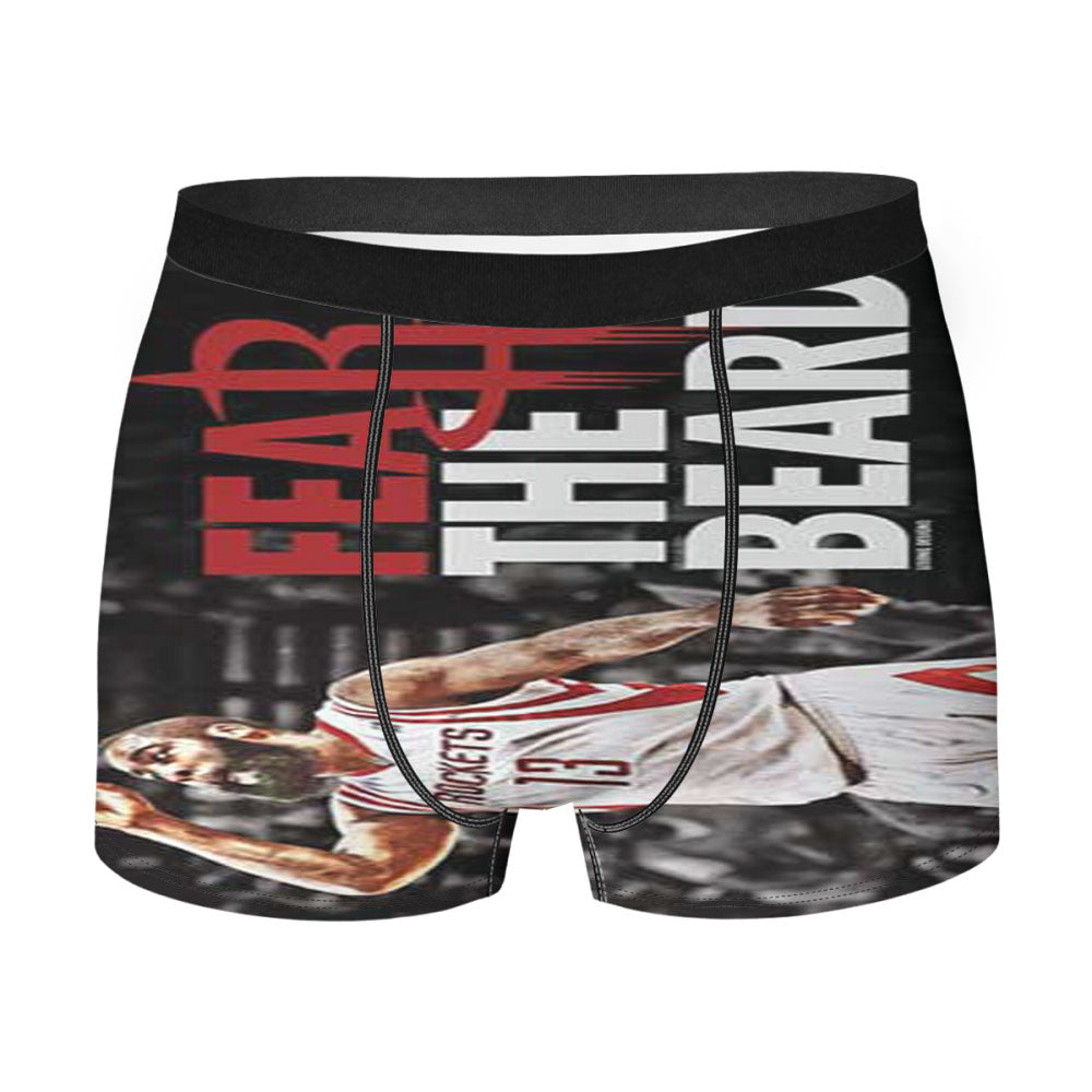 James Harden Fear Grey Men'S Boxer Briefs