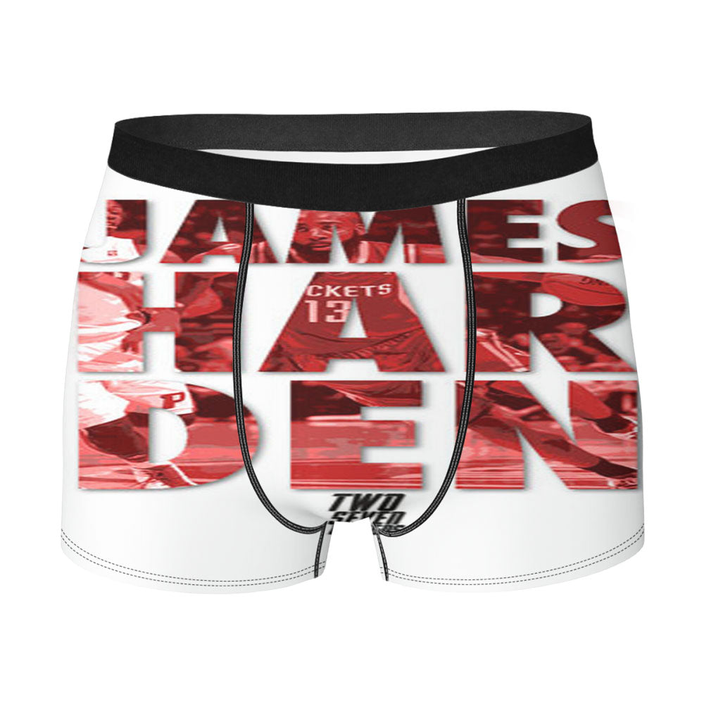James Harden Text Men'S Boxer Briefs