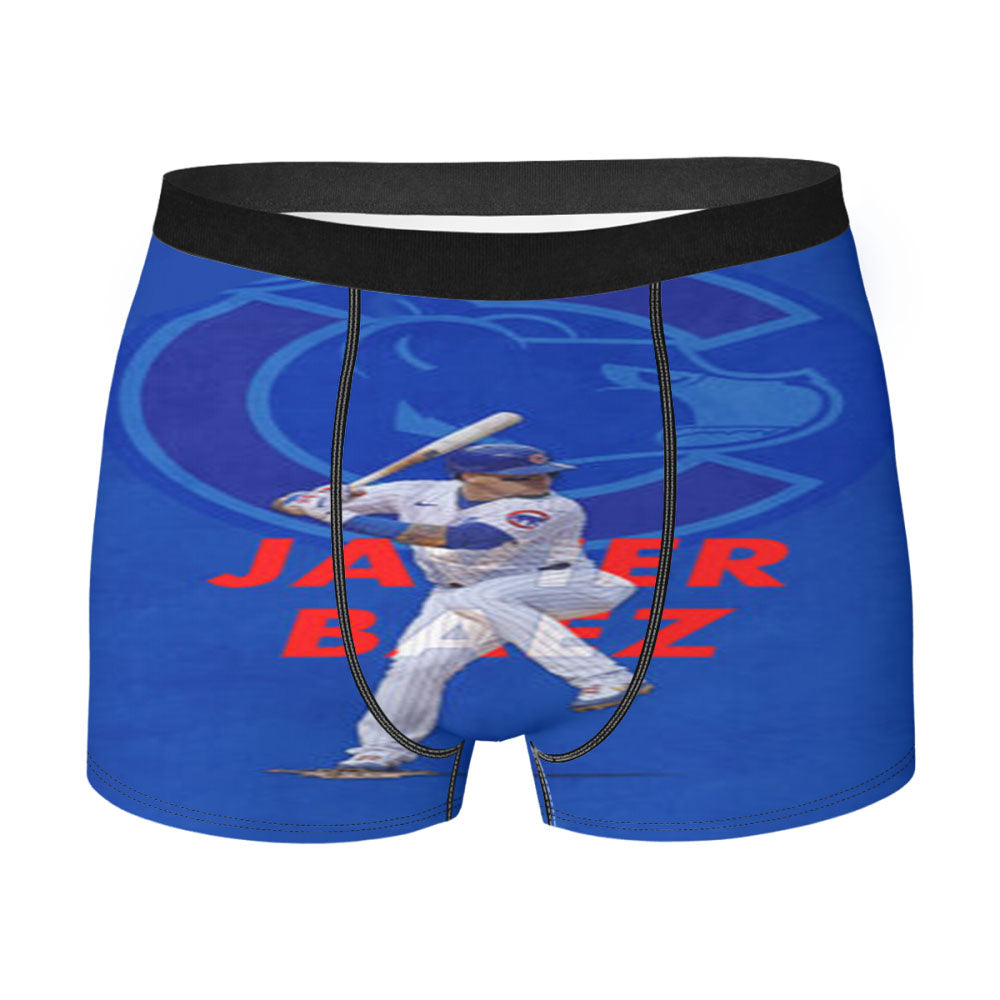 Javier Baez Chicago Cubs Men'S Boxer Briefs