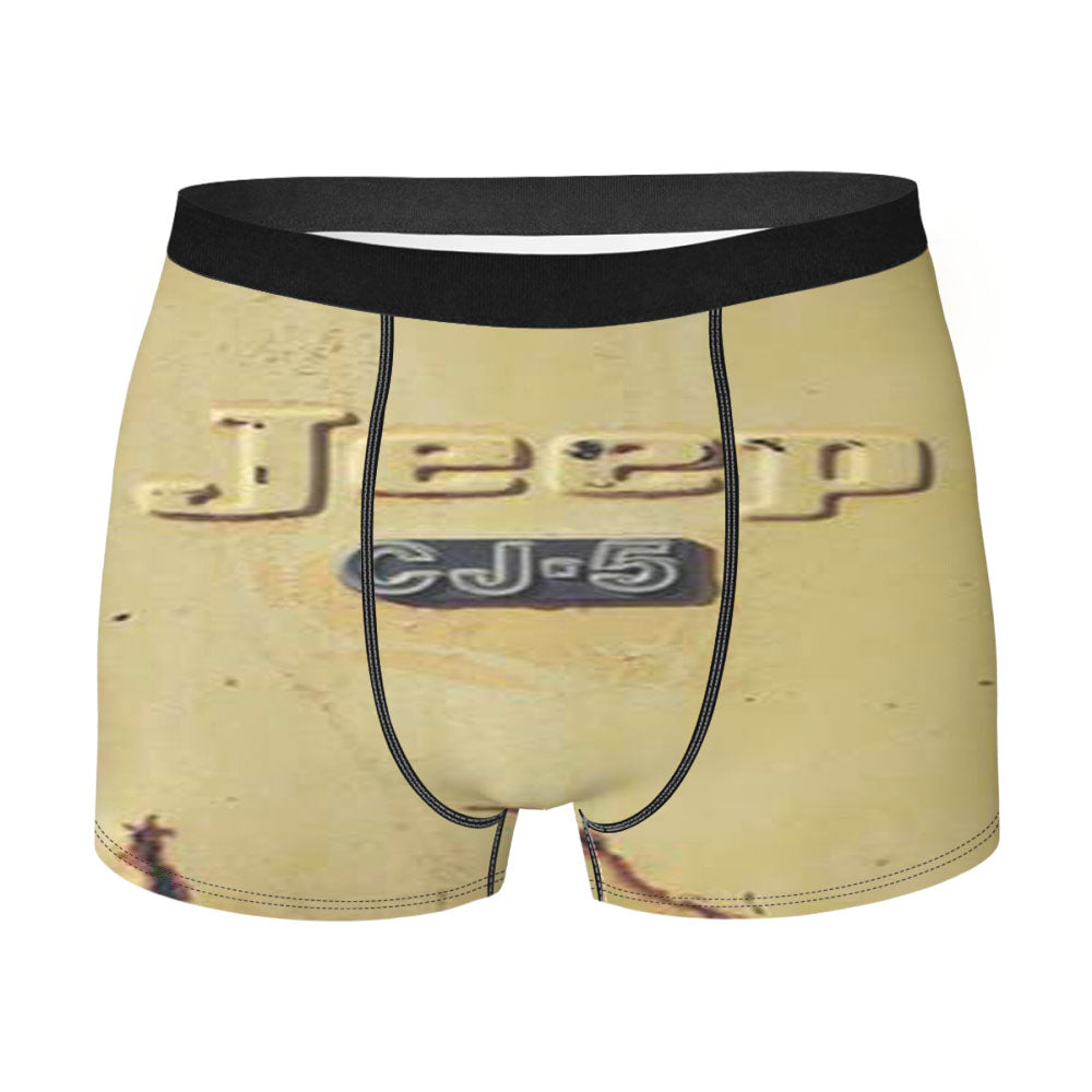 Jeep Cj5 Logo Men'S Boxer Briefs