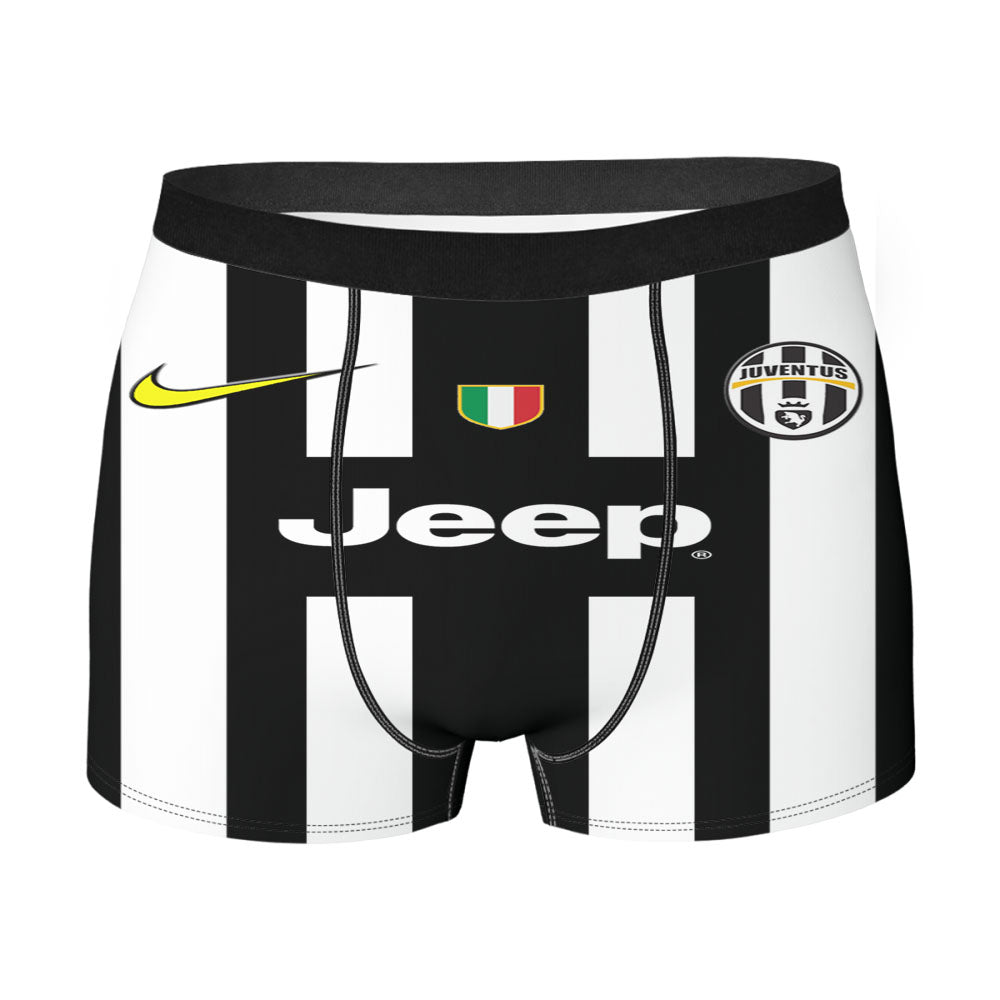 Jeep Juventus Jersey Uniform 2 Men'S Boxer Briefs