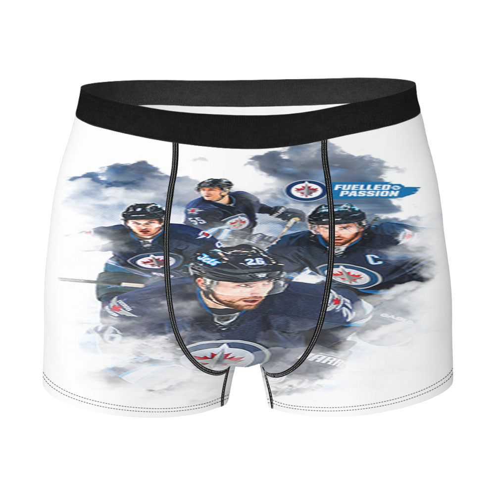 Jets Winnipeg Squad Men'S Boxer Briefs
