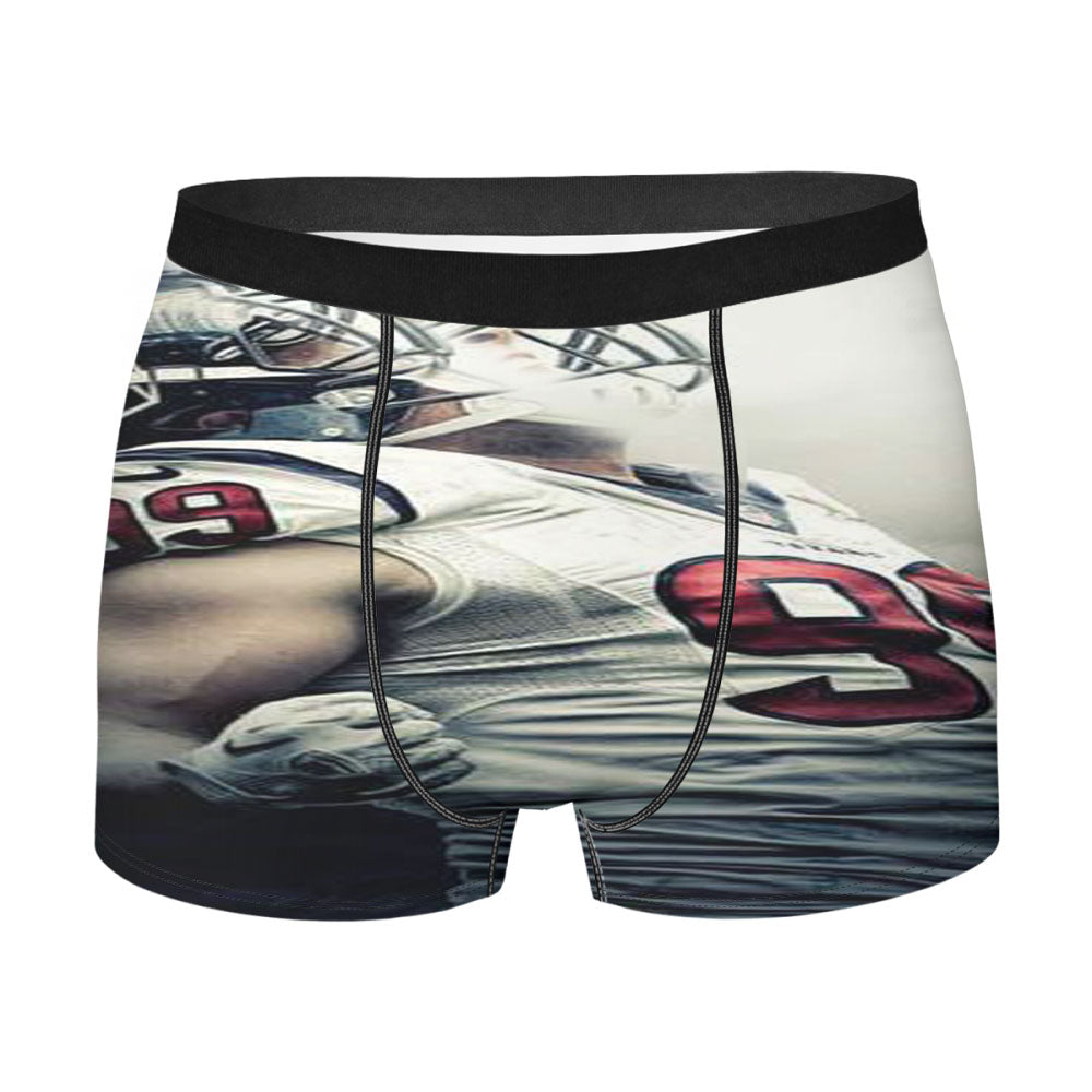 Jj Watt Houston Texans 35 Men'S Boxer Briefs