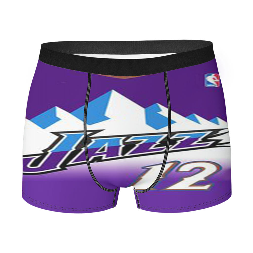 John Stockton Jersey Men'S Boxer Briefs