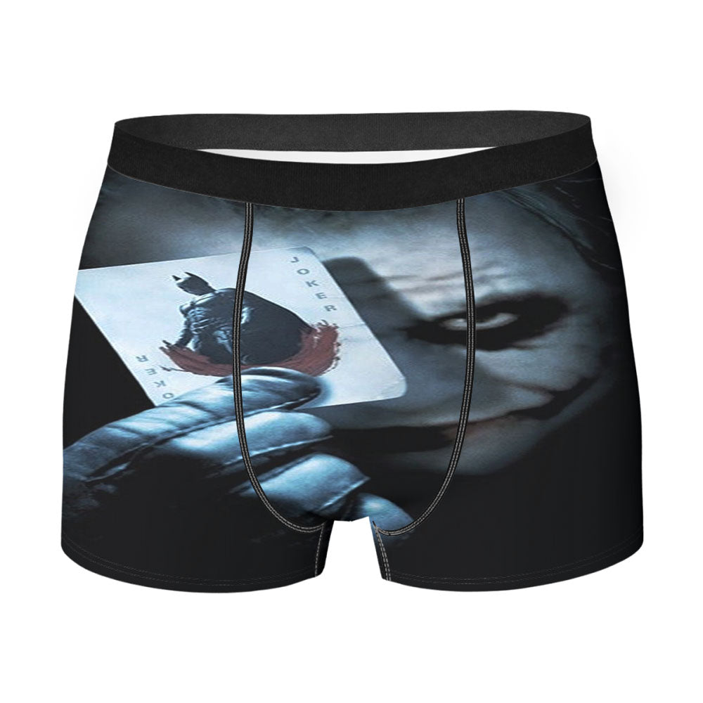 Joker With Playing Card Batman Men'S Boxer Briefs