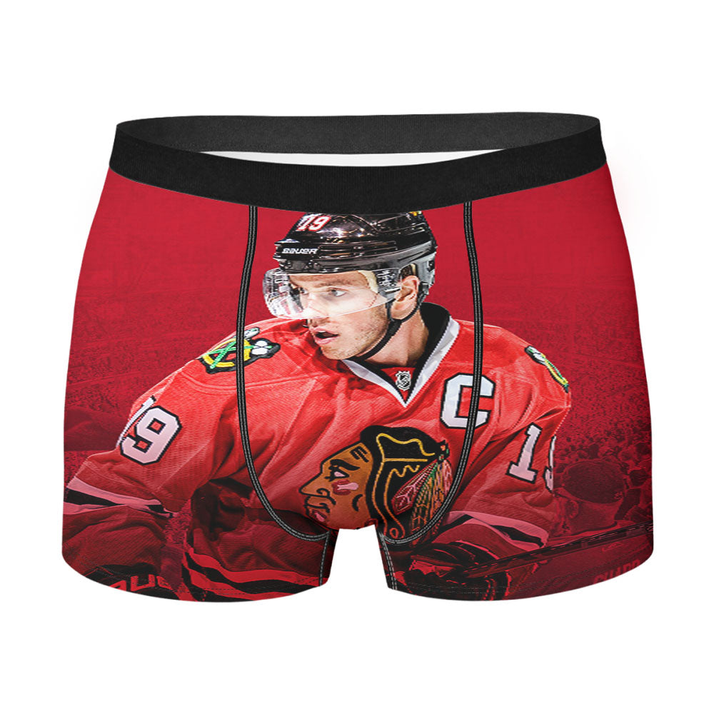 Jonathan Toews Nhl Men'S Boxer Briefs