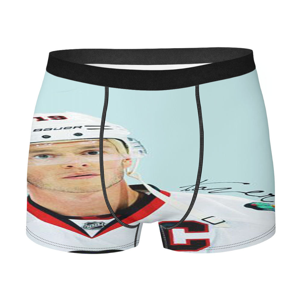 Jonathan Toews Nhl Players Men'S Boxer Briefs