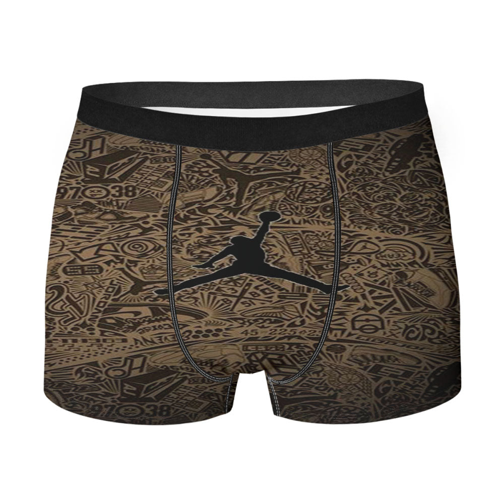 Jordan Pattern Men'S Boxer Briefs