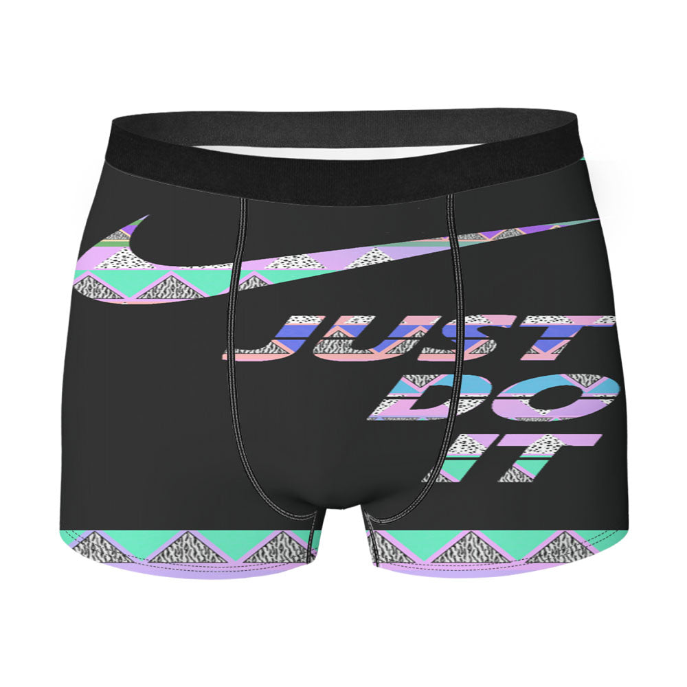 Just Do It Aztec Pastel Men'S Boxer Briefs